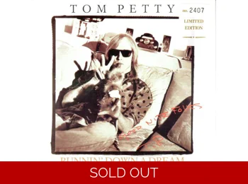 Tom Petty ‎– Runnin' Down A Dream - UK Limited Edition 2 Track 7" Numbered Postcard Pack